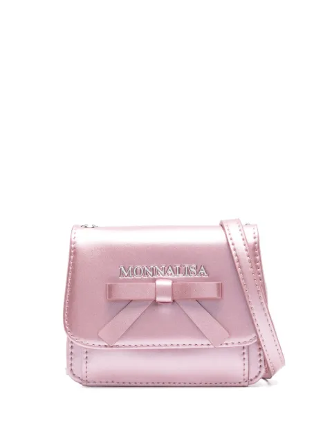 Monnalisa bow-detail shoulder bag