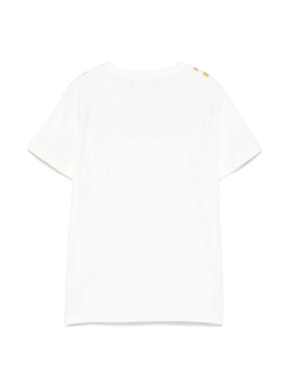 Versace Kids T-shirt met logoprint - Wit