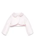 Monnalisa logo-embellished jacket - Pink