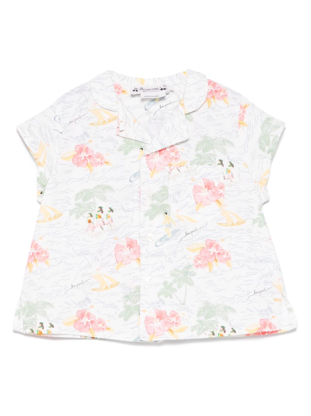 Bonpoint Gerald shirt Wit