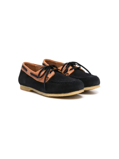 Bonpoint zapatos Deck de gamuza
