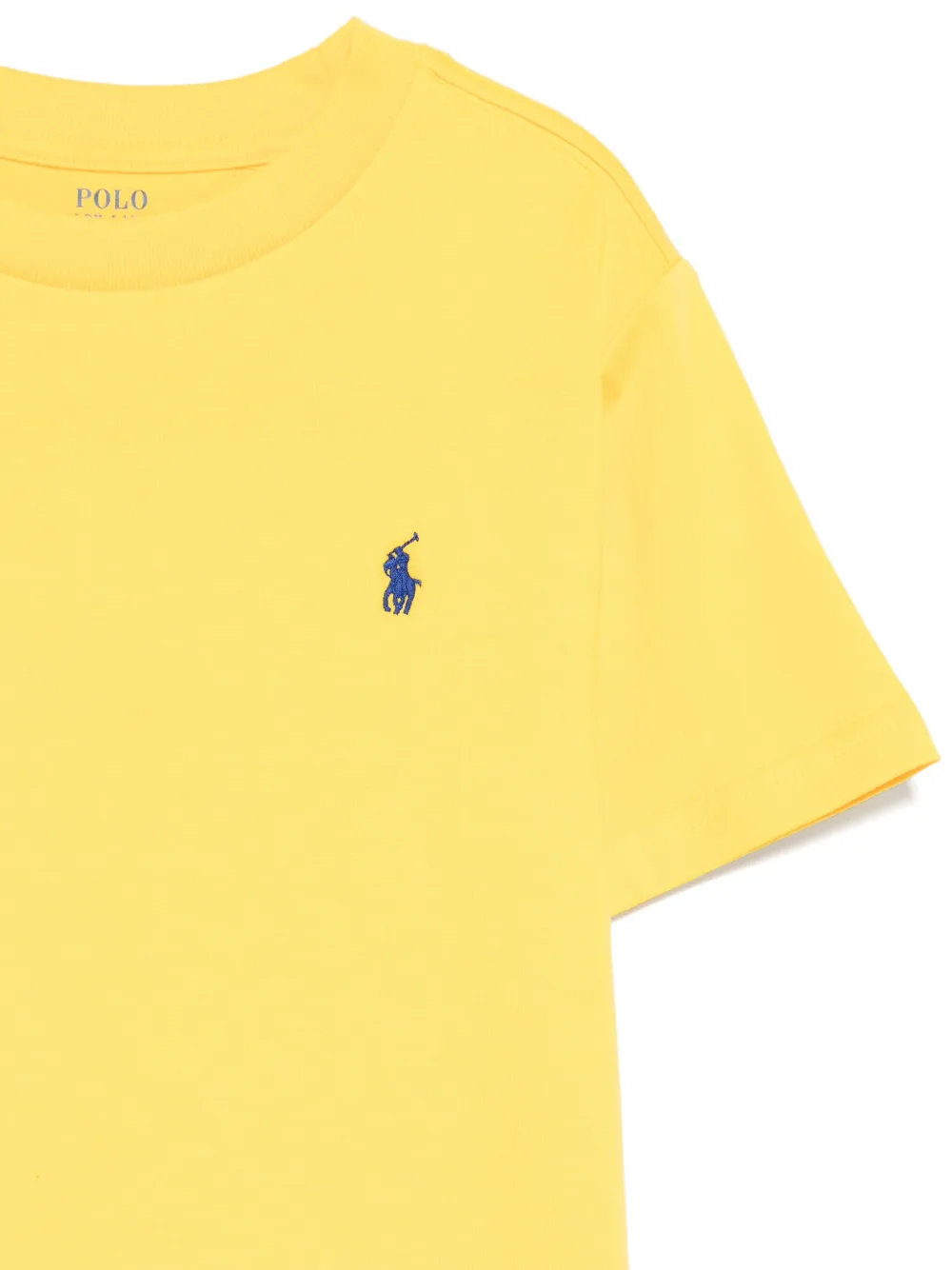 POLO RALPH LAUREN KIDS T-shirt met borduurwerk Geel