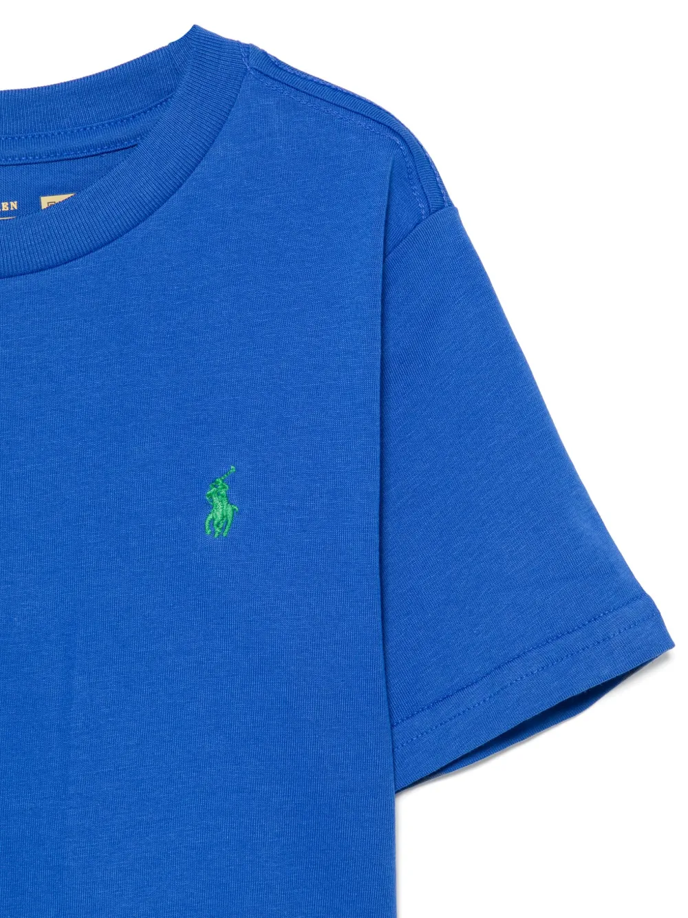 POLO RALPH LAUREN KIDS T-shirt met Polo Pony-patroon Blauw