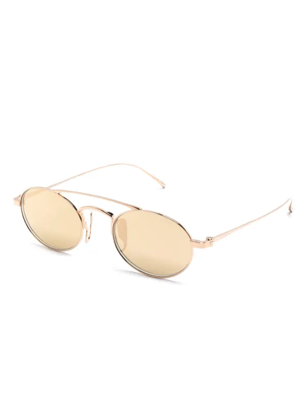 小物 Giorgio Armani Oval Shape Sunglasses Giorgio Armani oval-frame Sunglasses | Gold | FARFETCH ZA