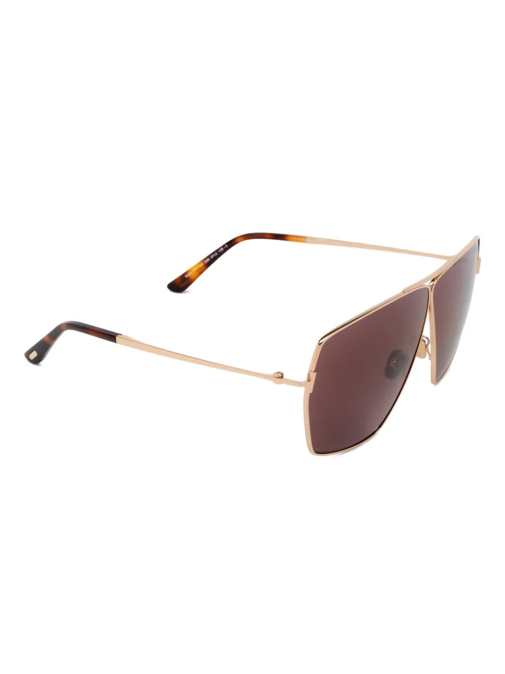 TOM FORD Eyewear Zonnebril met geometrisch montuur - Roze