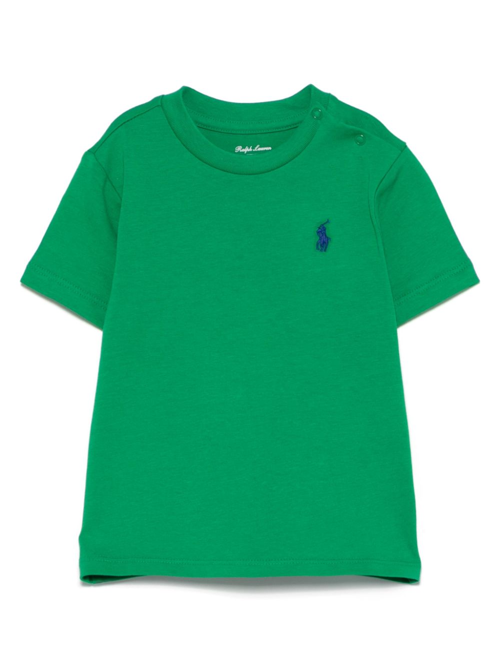 POLO RALPH LAUREN KIDS T-shirt met borduurwerk Groen