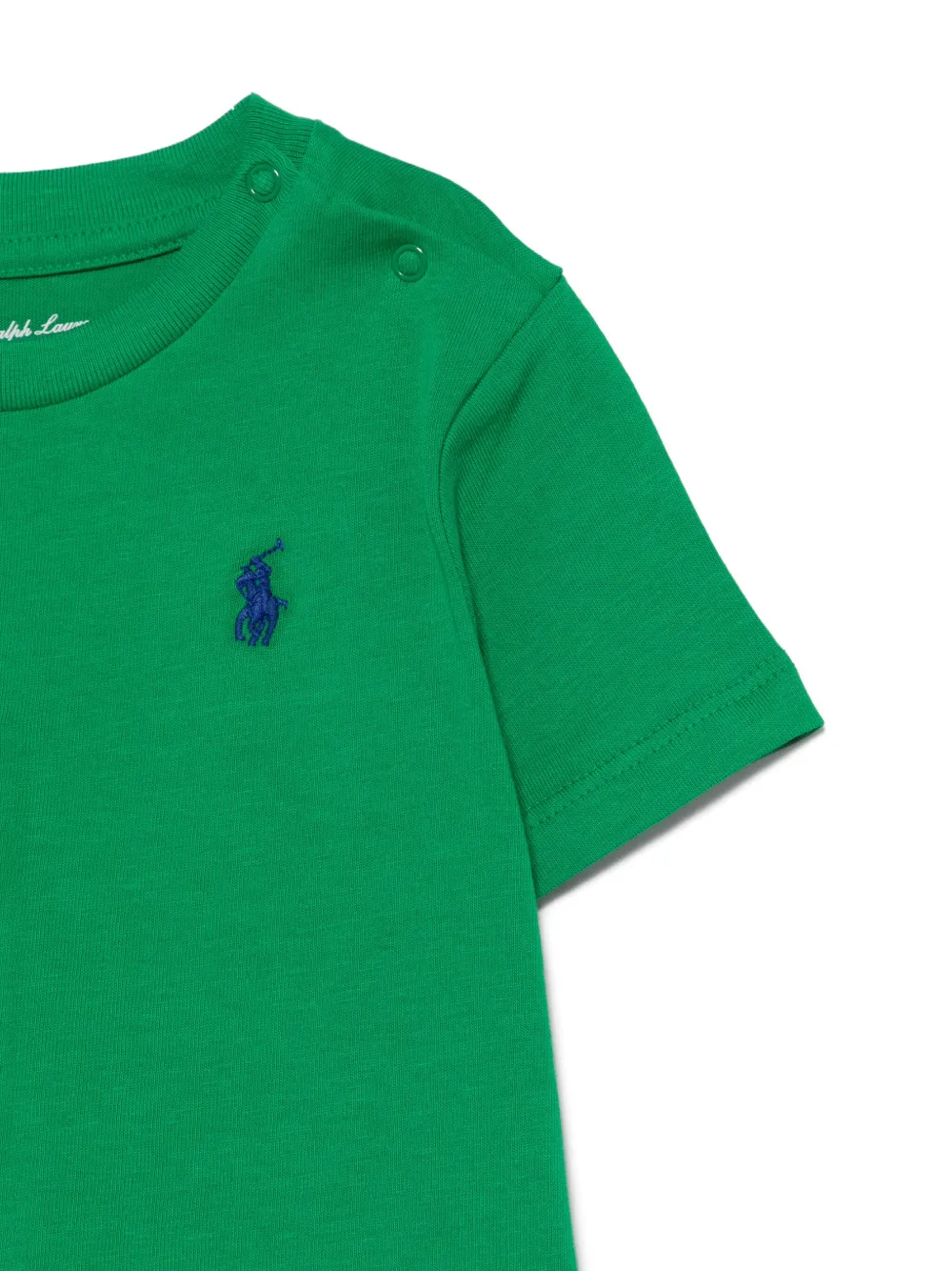POLO RALPH LAUREN KIDS T-shirt met borduurwerk Groen