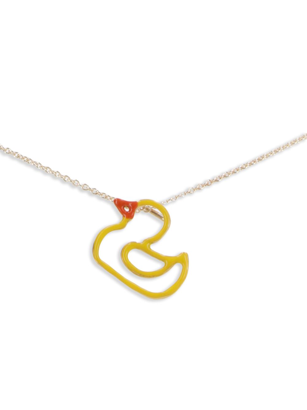 Aliita 9K yellow gold Patito necklace - Goud