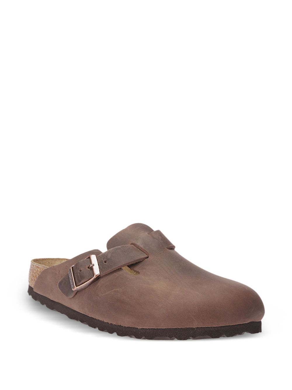 Birkenstock Boston leather mules - Bruin