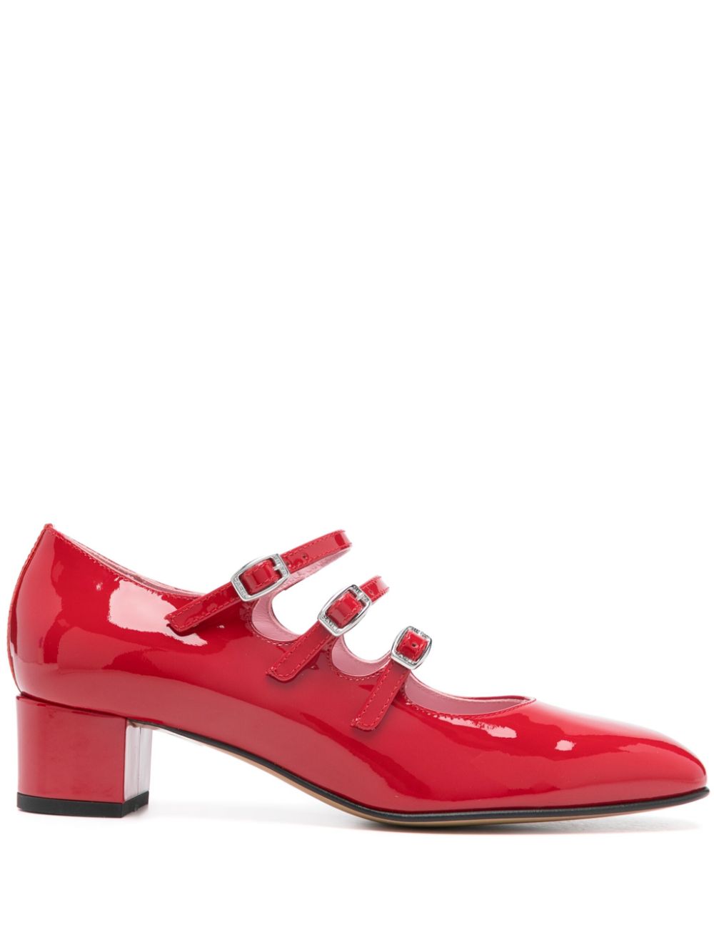 Carel Paris 40 mm Kina pumps Rood