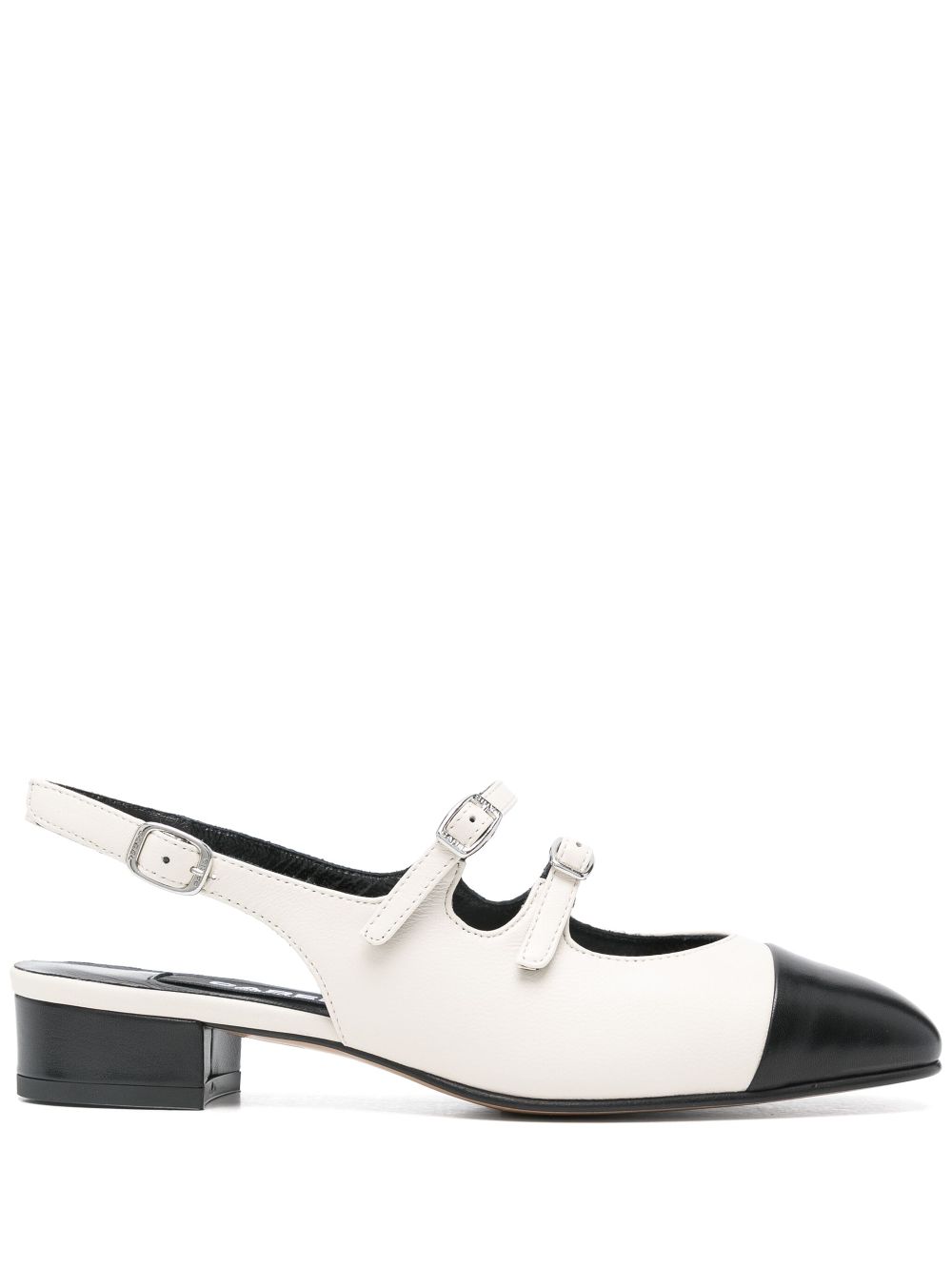 Carel Paris 20mm Abricot pumps - White