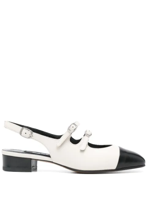 Carel Paris  20mm Abricot pumps 