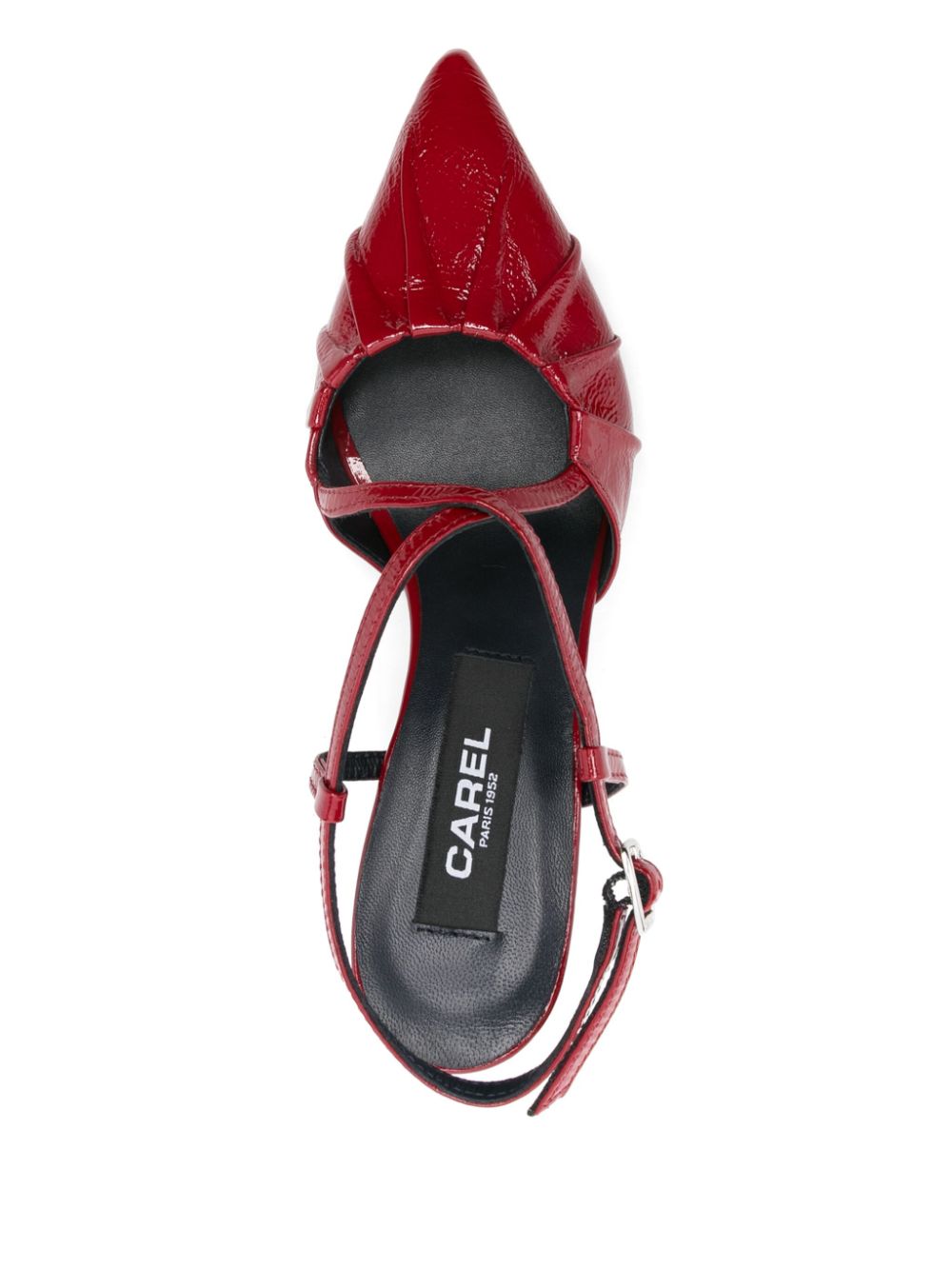 Carel Paris 65mm Neri pumps Rood