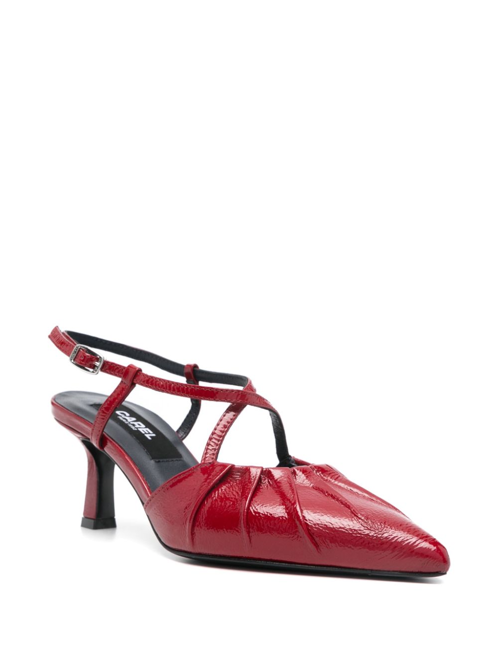 Carel Paris 65mm Neri pumps - Rood