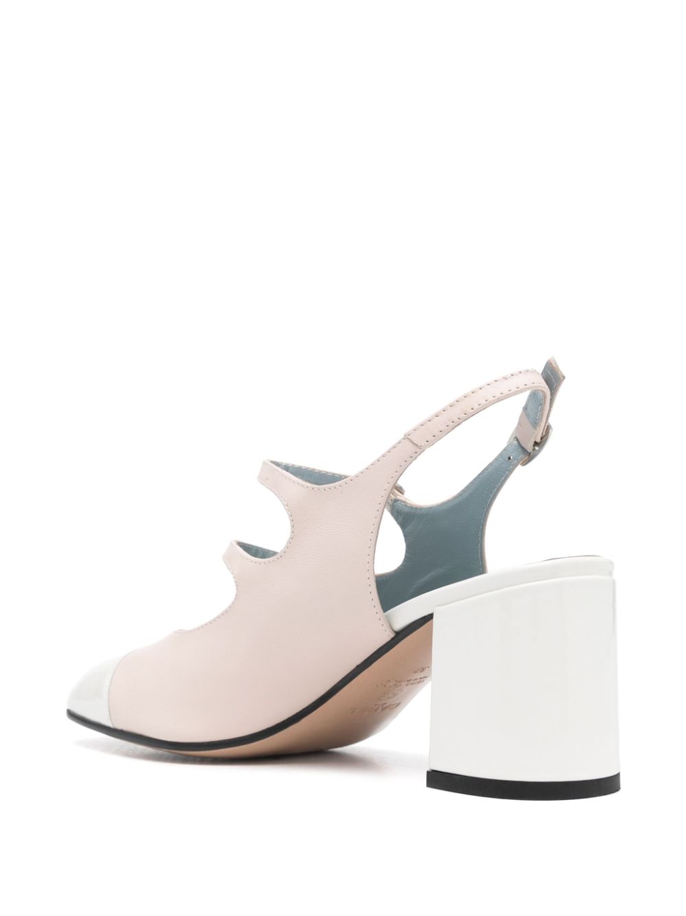 Carel Paris 65mm Papaya pumps Neutrals