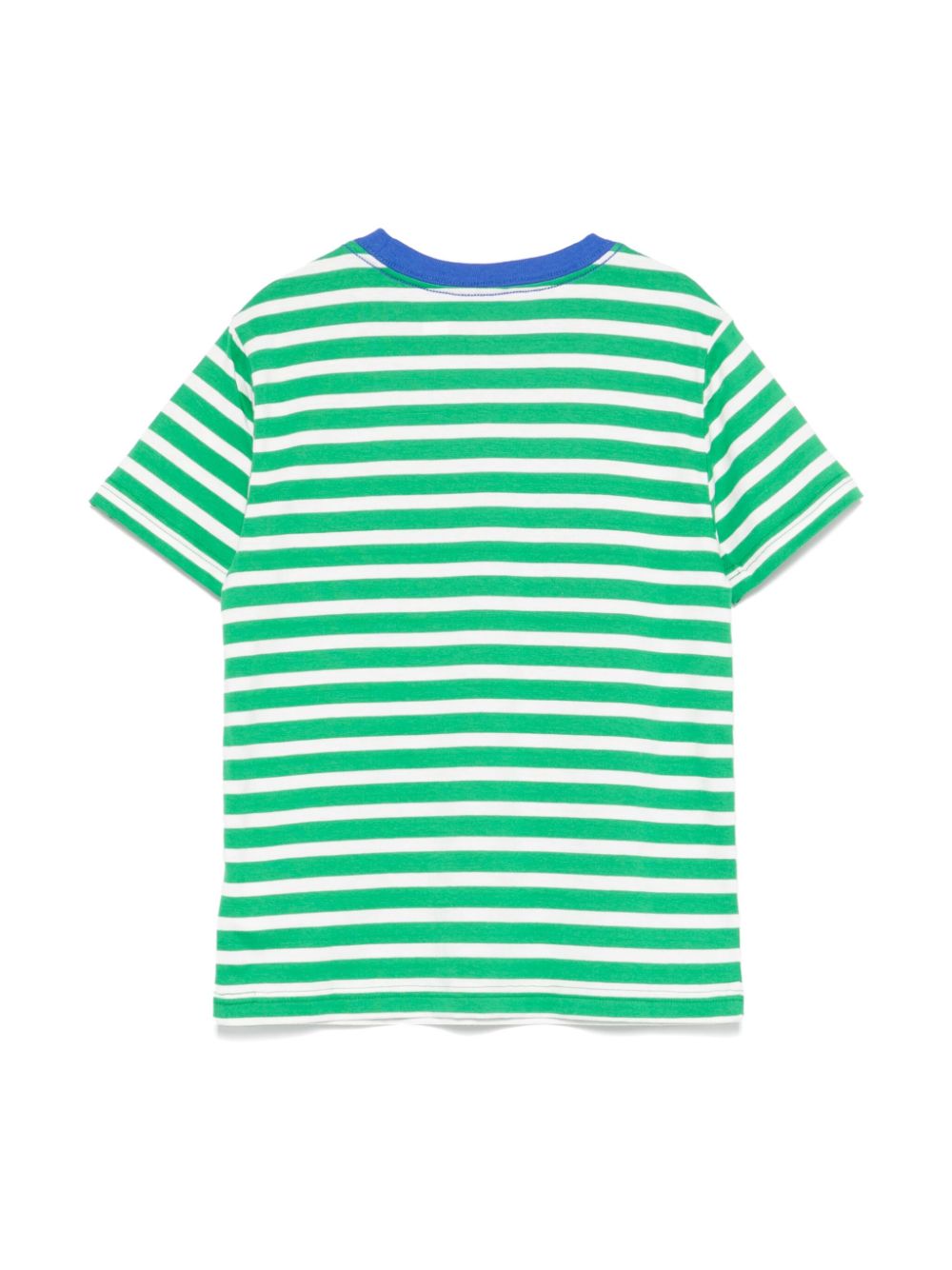 POLO RALPH LAUREN KIDS striped T-shirt - Groen