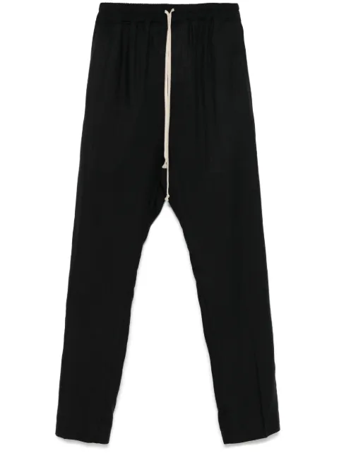 Rick Owens pantalon slim à lien de resserrage