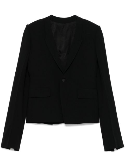 Rick Owens single-breasted blazer 