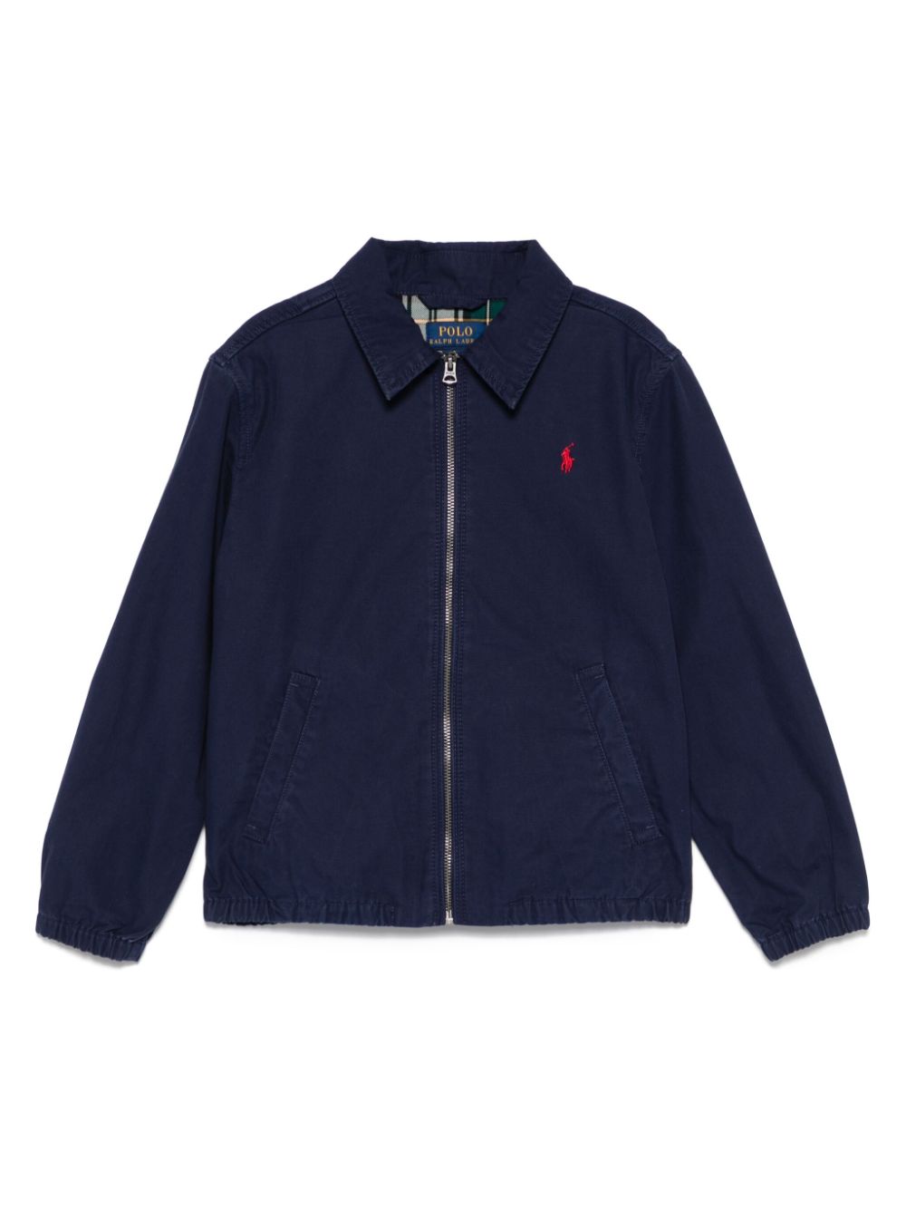 POLO RALPH LAUREN KIDS Polo Pony-embroidered jacket - Blue