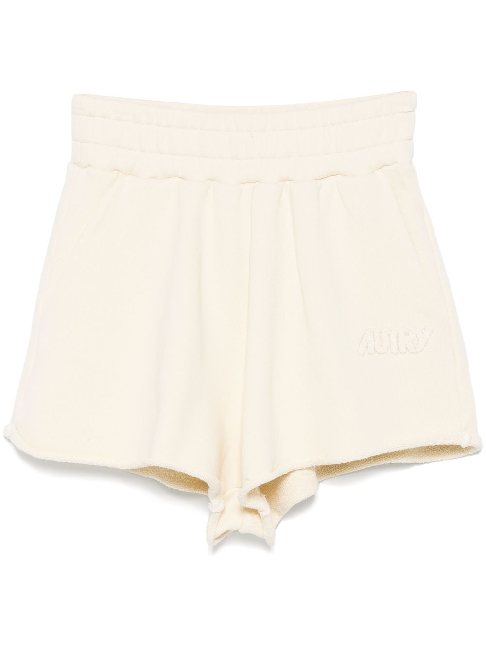 Autry cotton track shorts - Neutrals