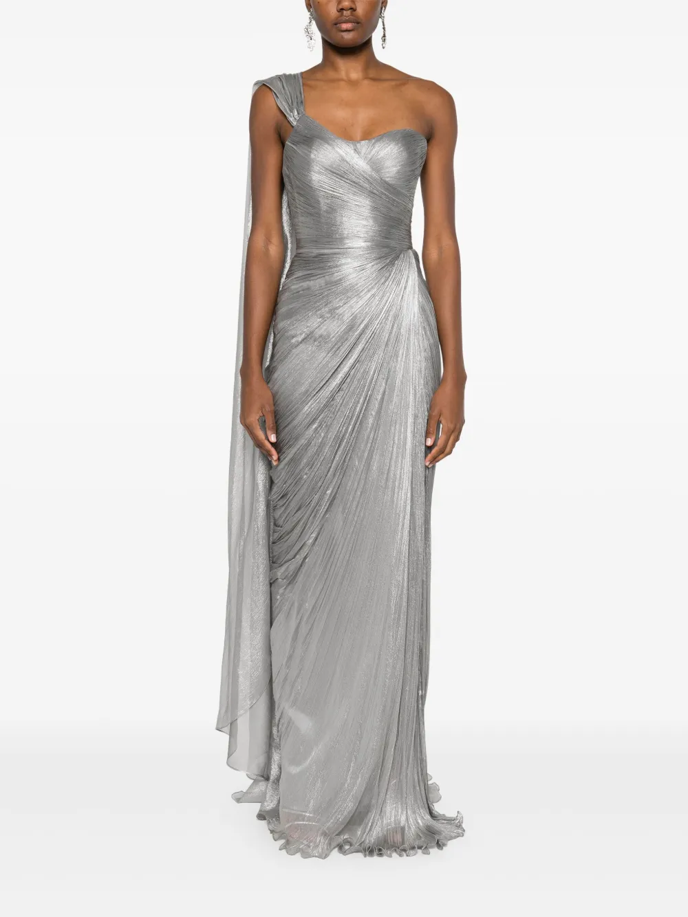 Iris Serban Ayleen maxi-jurk - Grijs