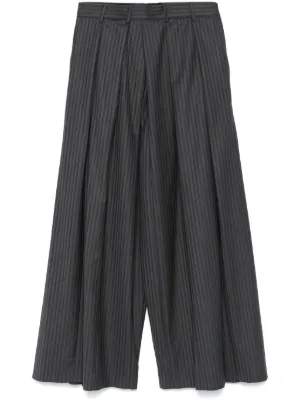 Hed Mayner ストライプ パンツ | グレー | FARFETCH JP
