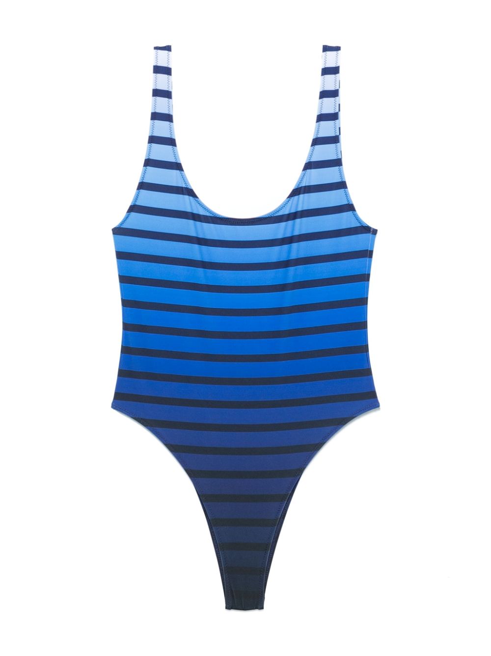 striped swimsuit