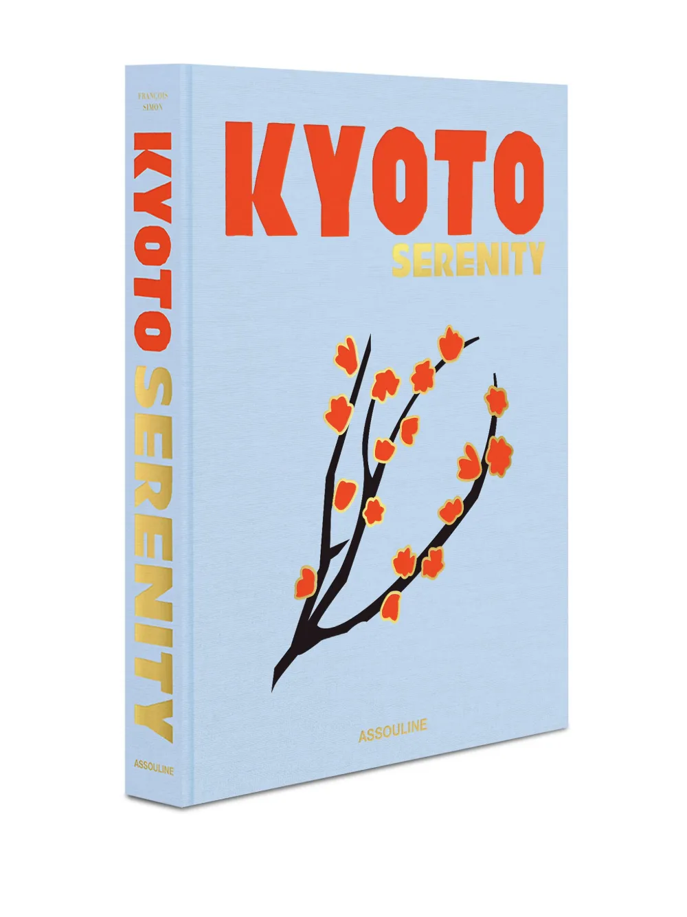 Assouline Kyoto Serenity hardcover book - Blauw