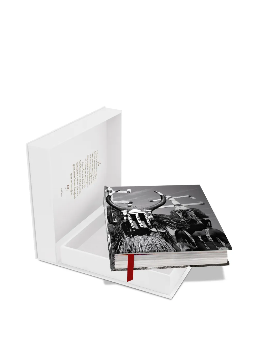  Assouline African Arts: The Impossible Collection Hardcover Book - White 