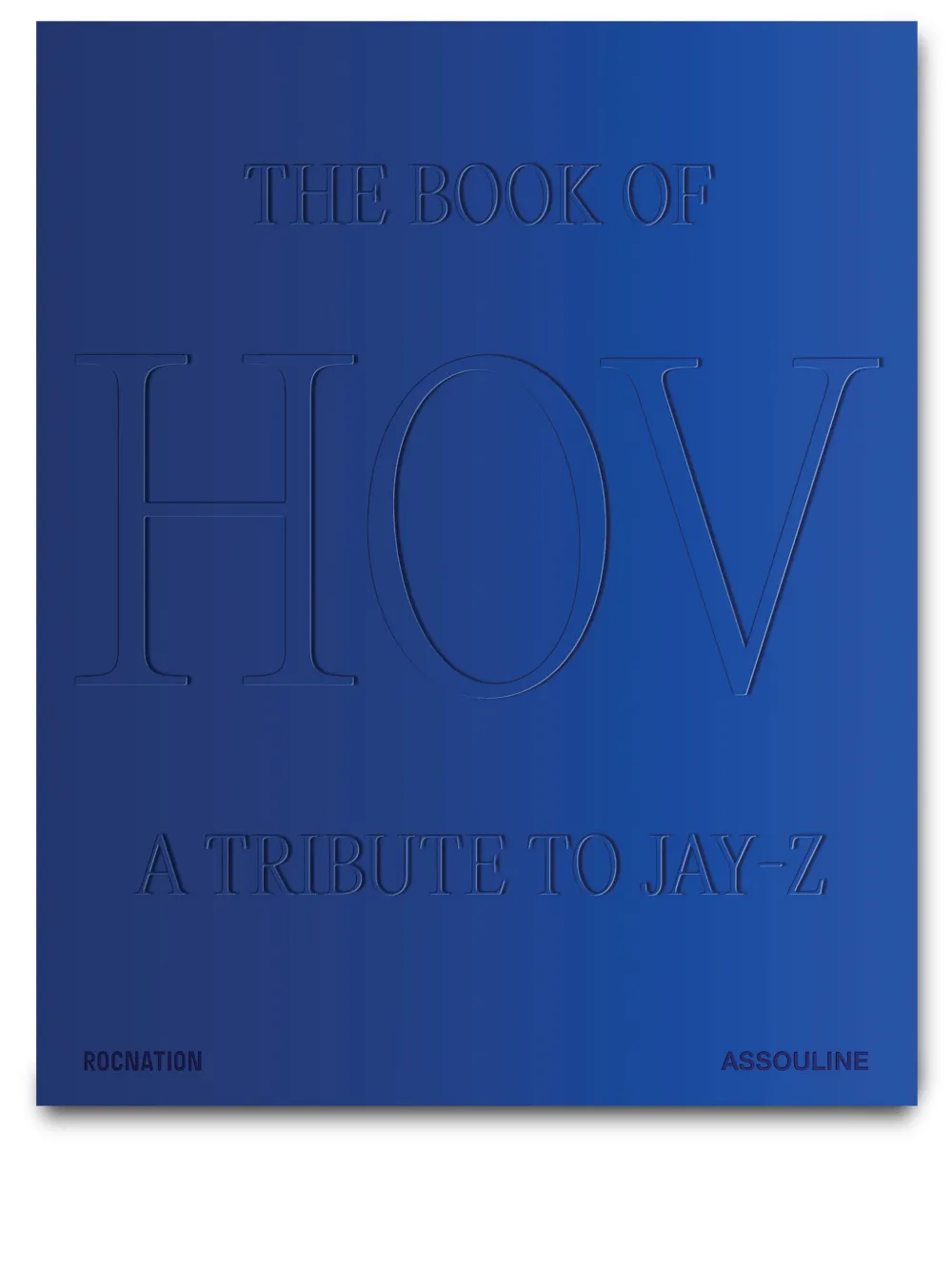 Assouline livre relié The Book of HOV : A Tribute to JAY-Z (Ultimate) - Bleu