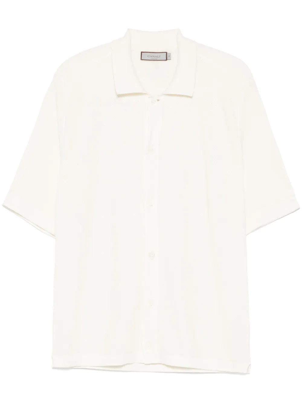 Canali polo en coton | blanc | Image 1