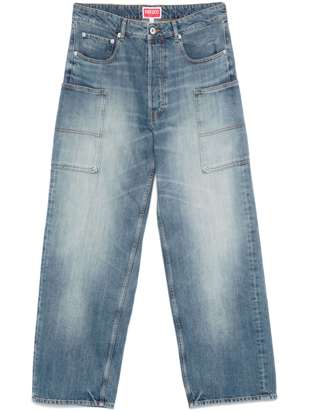 Kenzo Monkey jeans Blauw