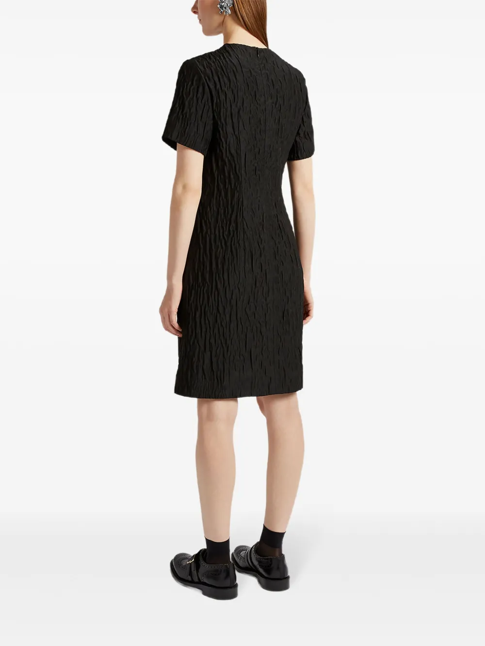 ERDEM SHORT-SLEEVE MINI DRESS