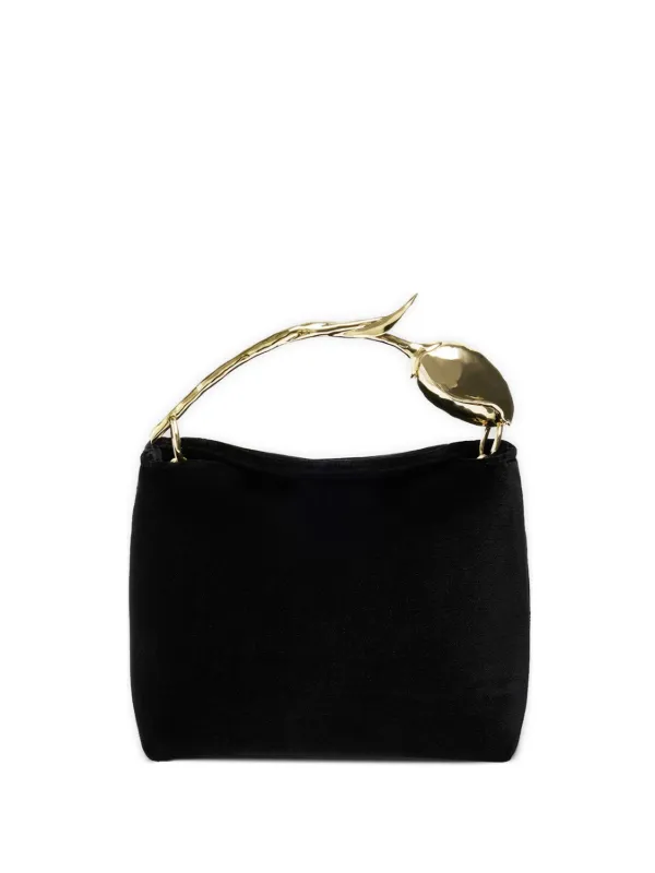 Erdem Mini Bloom Bag in Black