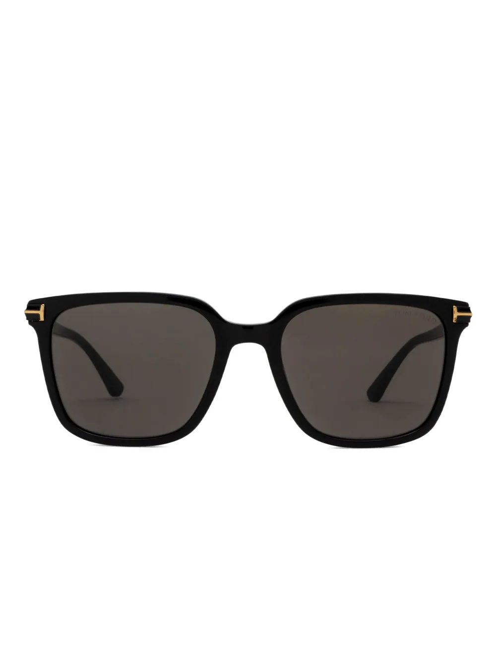 TOM FORD Eyewear スクエアフレーム サングラス - ブラック TOM FORD Eyewear スクエアフレーム サングラス - ブラック