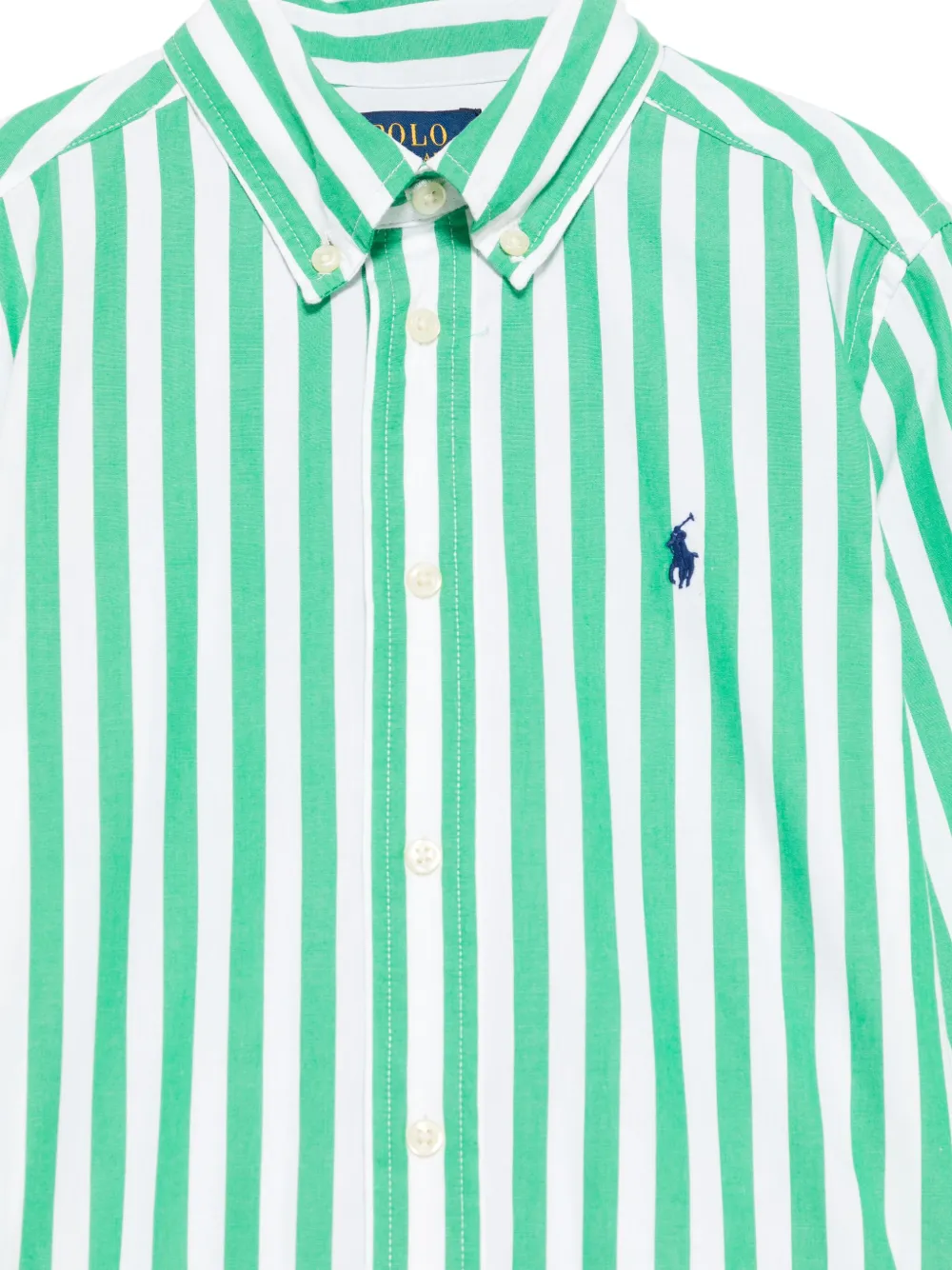 POLO RALPH LAUREN KIDS Shirt met borduurwerk Groen