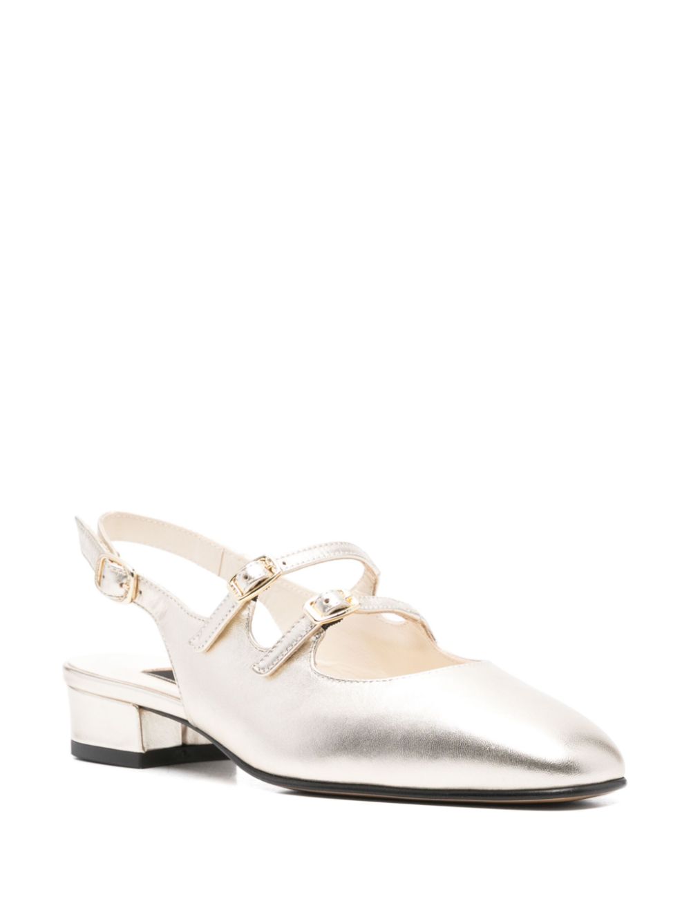 Carel Paris Peche Mary Janes ballet flats - Goud