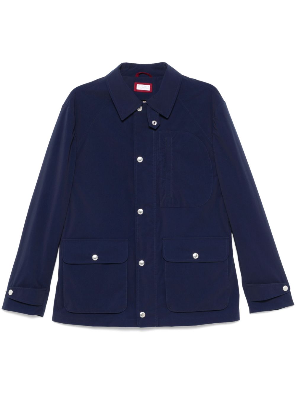 Brunello Cucinelli Katoenen shirtjack Blauw