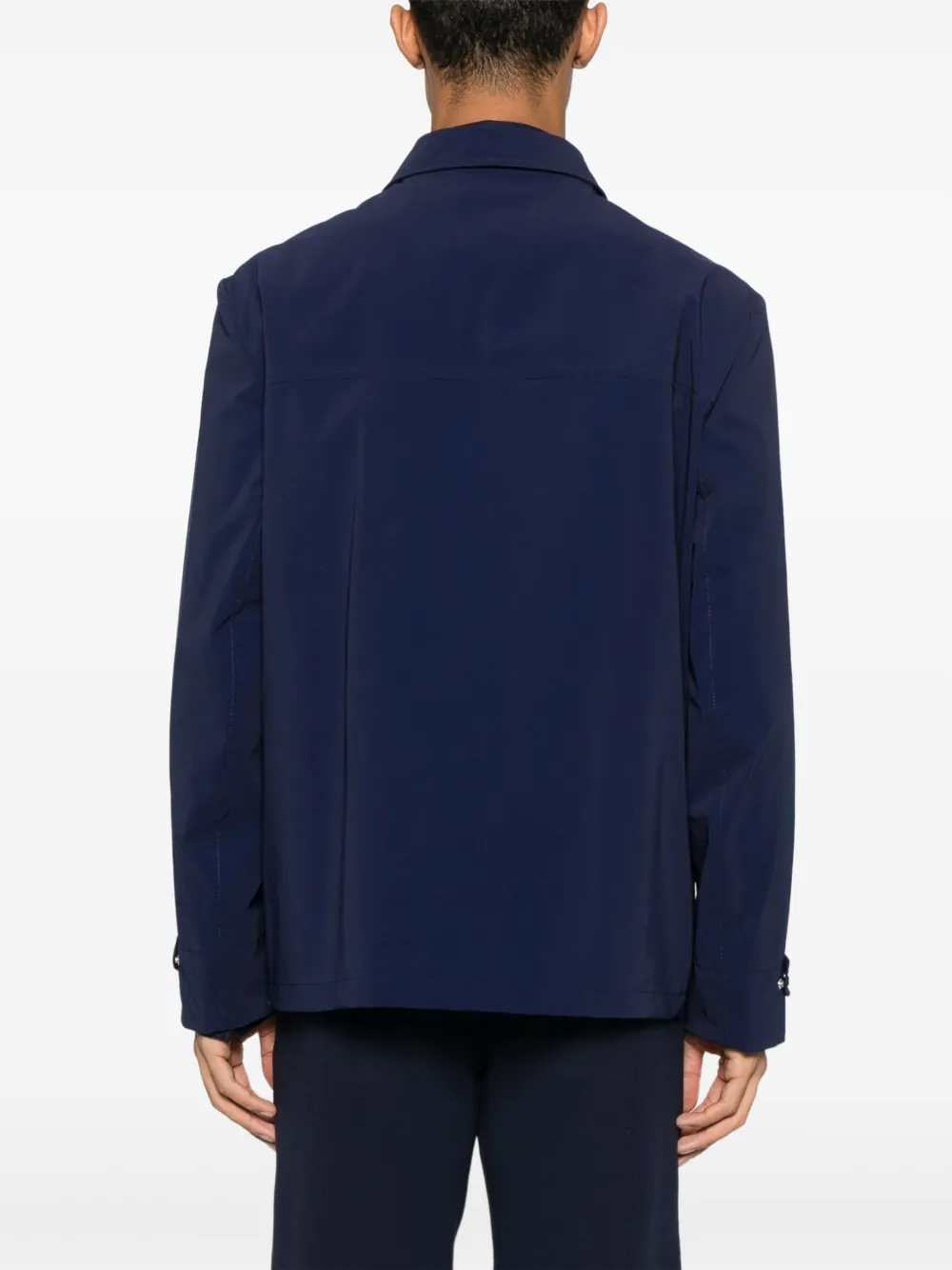 Brunello Cucinelli Katoenen shirtjack Blauw
