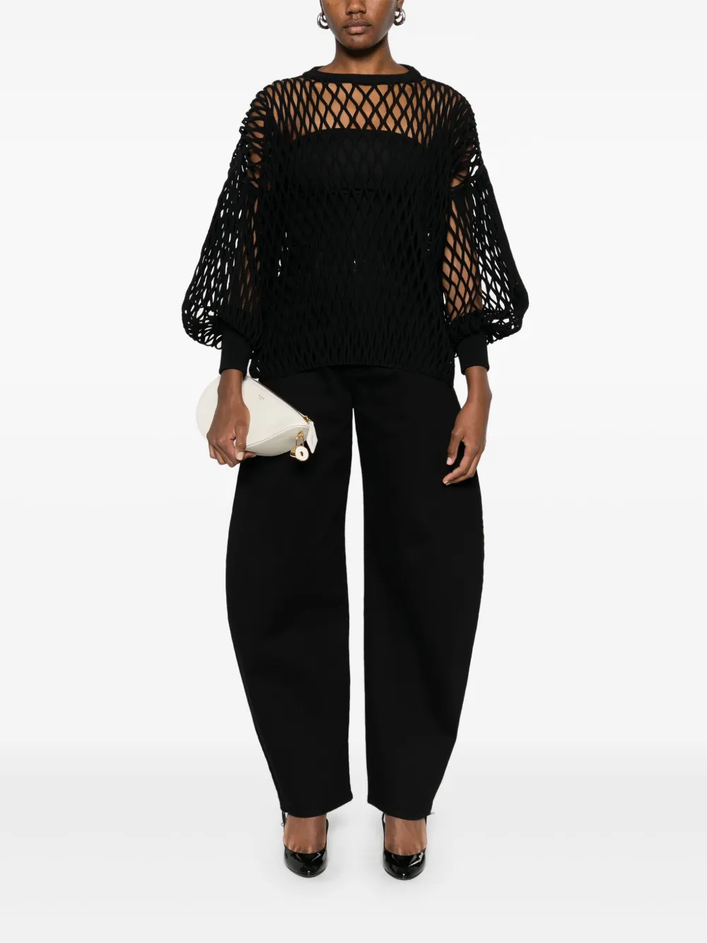 Alaïa sudadera de malla | Sudaderas | Image 2