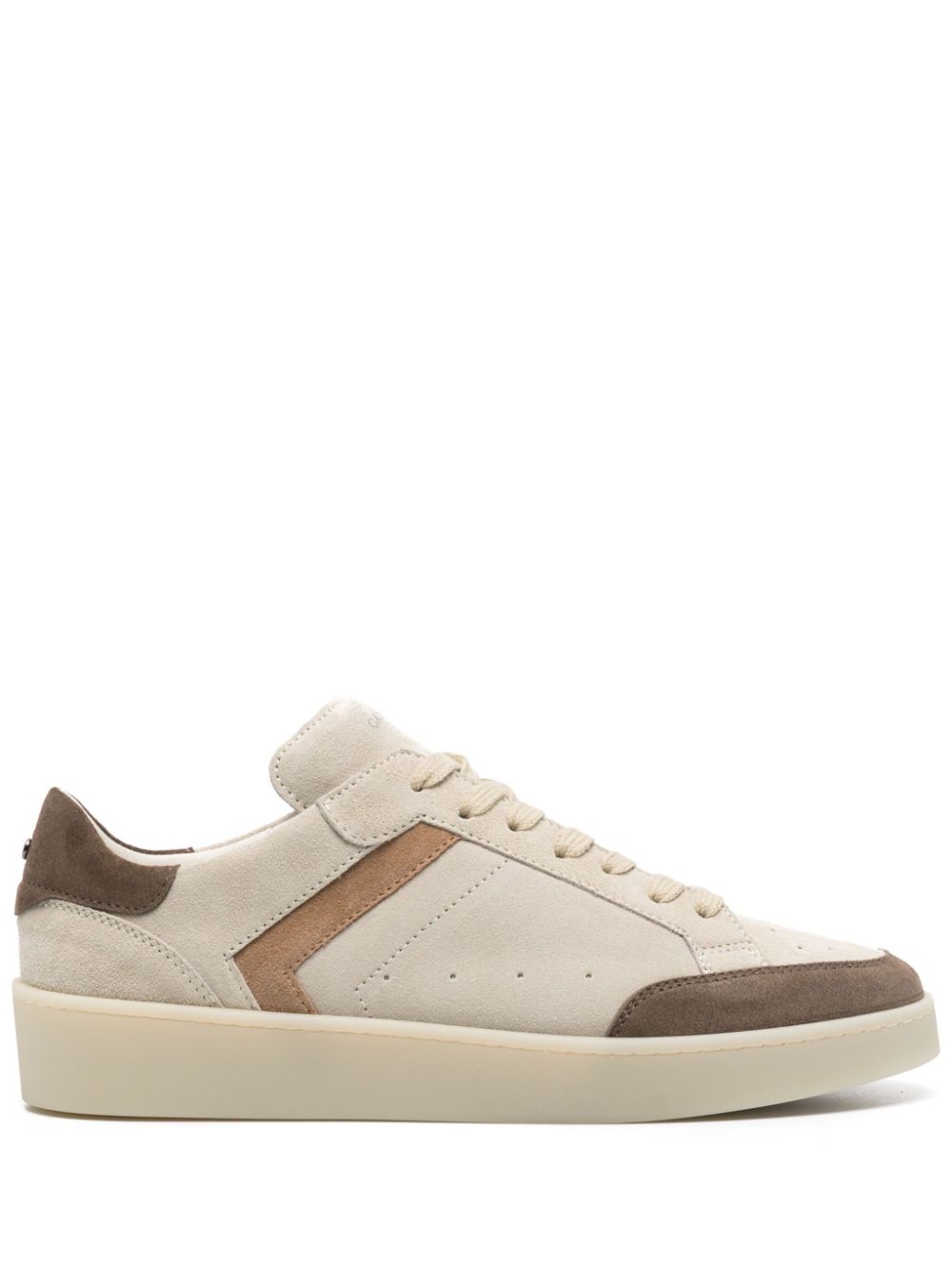 Canali suede sneakers Neutrals