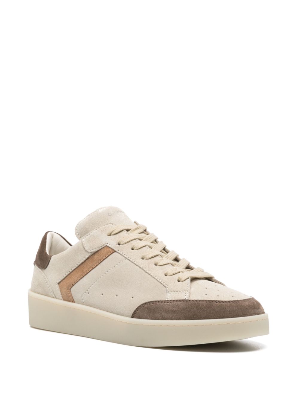 Canali suede sneakers Neutrals