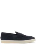 Canali suede loafers - Blue