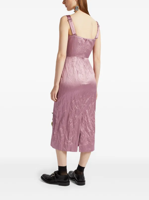 Erdem Bustier-Neckline Cocktail Dress - Pink