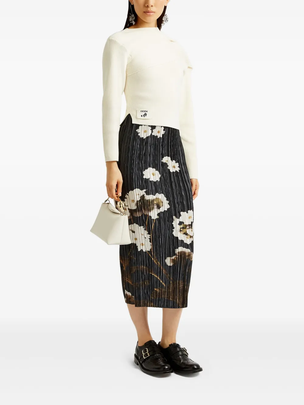 ERDEM draped sweater | Knitted Sweaters | Image 2