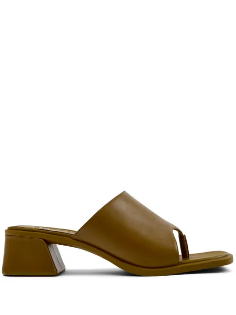 Camper mules Kora con tacón 50mm