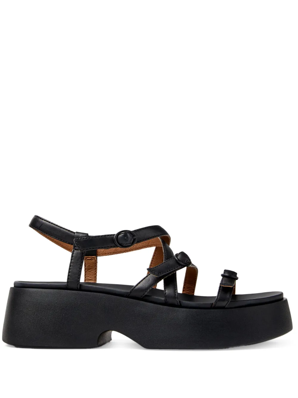 Camper Tasha sandals Zwart