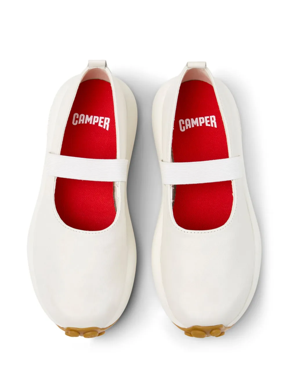 Camper Athens ballerina shoes White