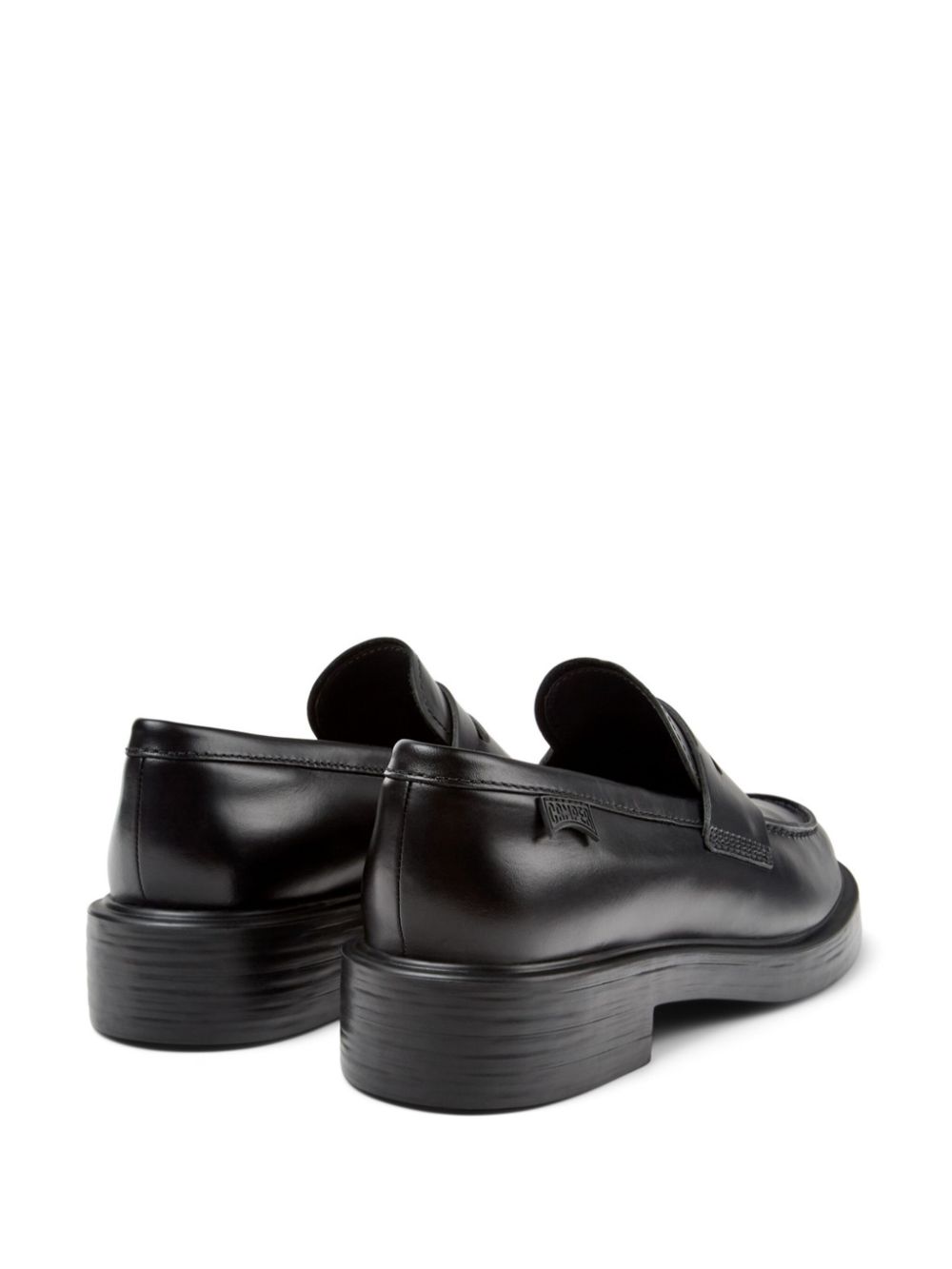 Camper 40 mm Dean loafers Zwart