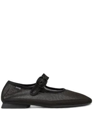 CAMPER 39 ストラップ　バレエシューズ　黒　購入したばかり　美品☆ TRAVEL SHOES ストラップバレエシューズ レイン TR019 BLACK／chausser
